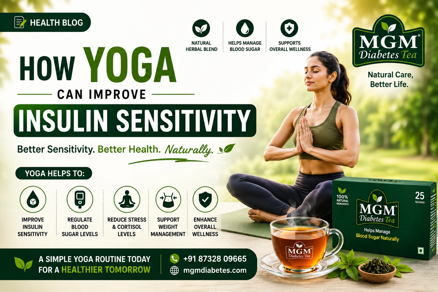 How Yoga Can Improve Insulin Sensitivity